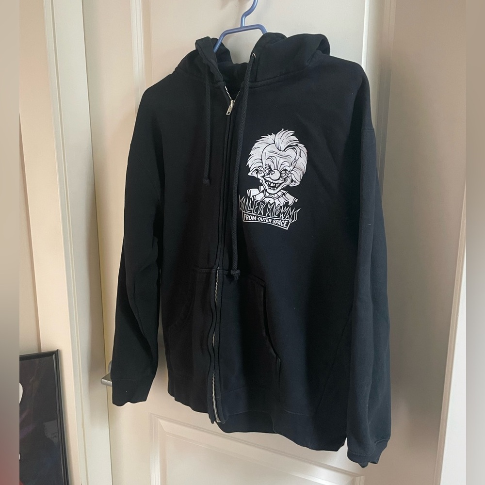 Cavity Colors Killer Klowns from Outer Space Hoodie Black